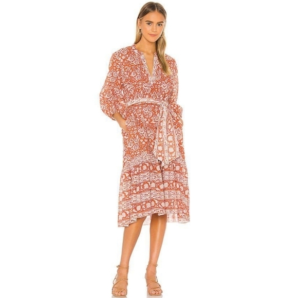 Cleobella Dresses & Skirts - Cleobella |‎ Multi Print Bohemian Modi Flare Dress S